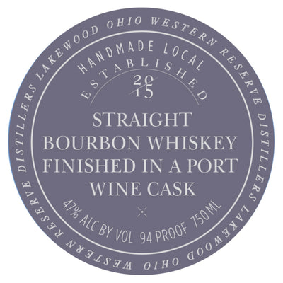 Western Reserve Bourbon Finished in a Port Wine Cask - Goro's Liquor