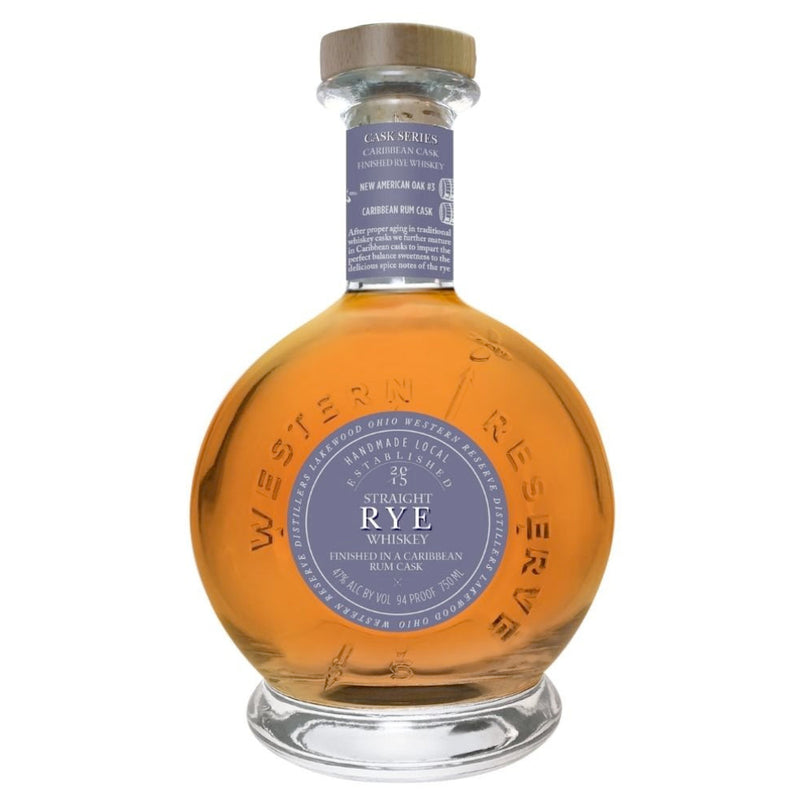 Western Reserve Caribbean Rum Cask Finished Straight Rye - Goro&