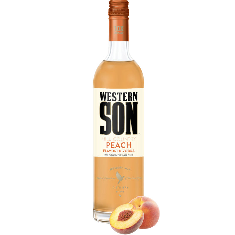 Western Son Peach Vodka - Goro&