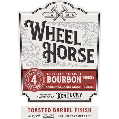 Wheel Horse 4 Year Old Toasted Barrel Finish Bourbon - Goro's Liquor