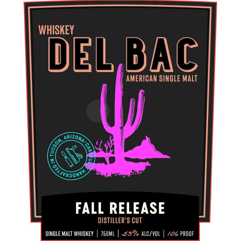 Whiskey Del Bac American Single Malt Fall 2023 Distiller’s Cut - Goro&