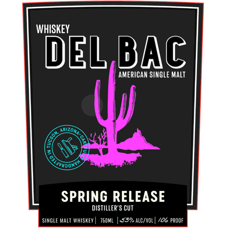 Whiskey Del Bac American Single Malt Spring 2023 Distiller’s Cut - Goro&