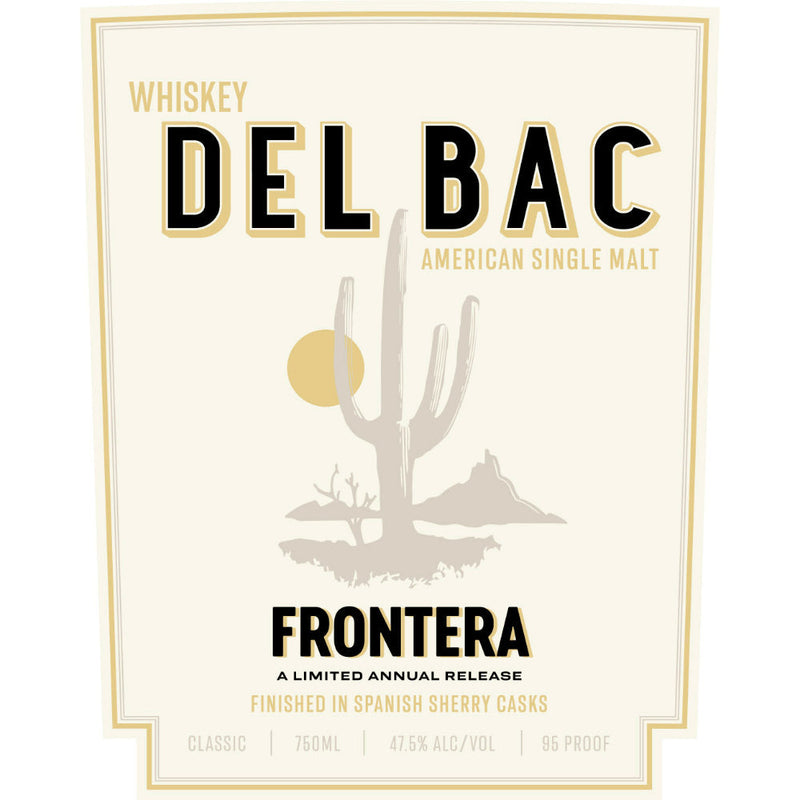 Whiskey Del Bac Frontera American Single Malt - Goro&