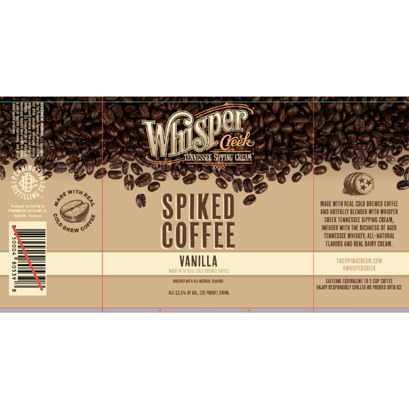 Whisper Creek Spiked Coffee Vanilla - Goro&