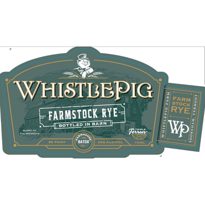 WhistlePig Farmstock Rye Bottled in Barn - Goro's Liquor