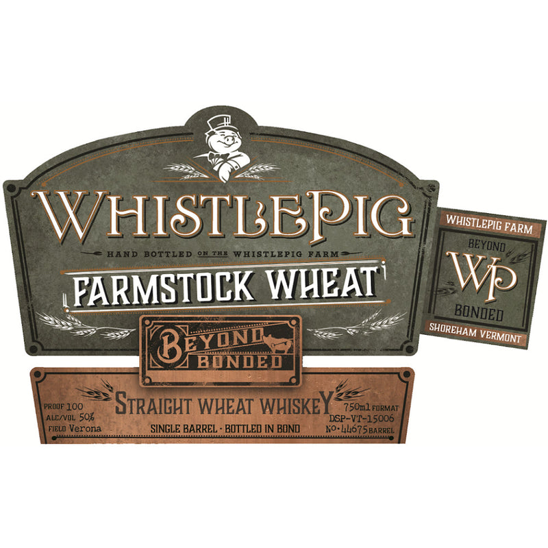 WhistlePig Farmstock Wheat Beyond Bonded Straight Wheat Whiskey - Goro&