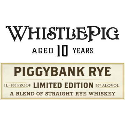 WhistlePig PiggyBank 10 Year Old Rye - Goro's Liquor