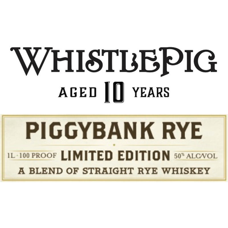 WhistlePig PiggyBank 10 Year Old Rye - Goro&