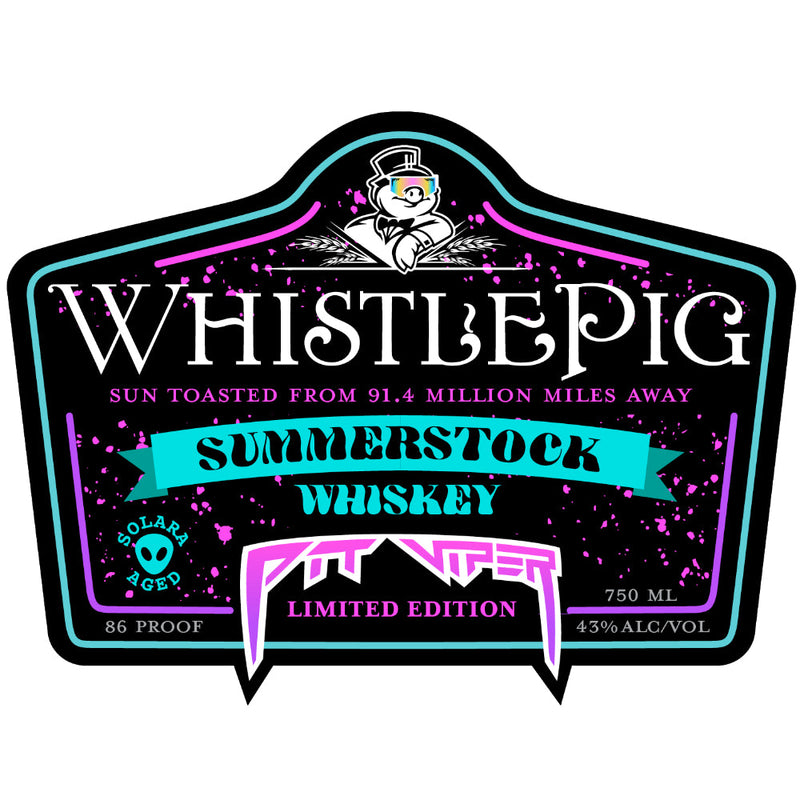 WhistlePig Summerstock Pit Viper Solara Aged Whiskey - Goro&