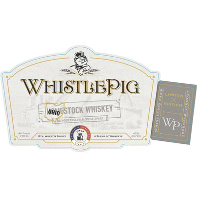 WhistlePig Ohio Stock Whiskey - Goro's Liquor