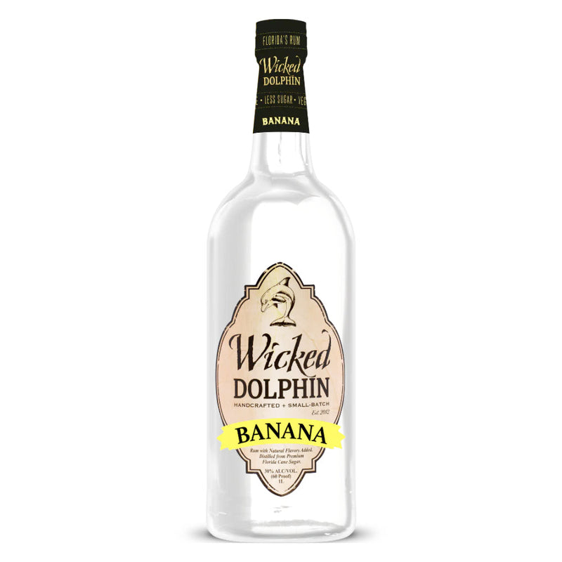 Wicked Dolphin Banana Rum 1L - Goro&