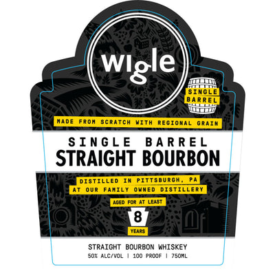 Wigle 8 Year Old Single Barrel Straight Bourbon - Goro's Liquor