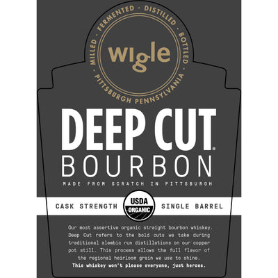 Wigle Deep Cut Straight Bourbon - Goro's Liquor