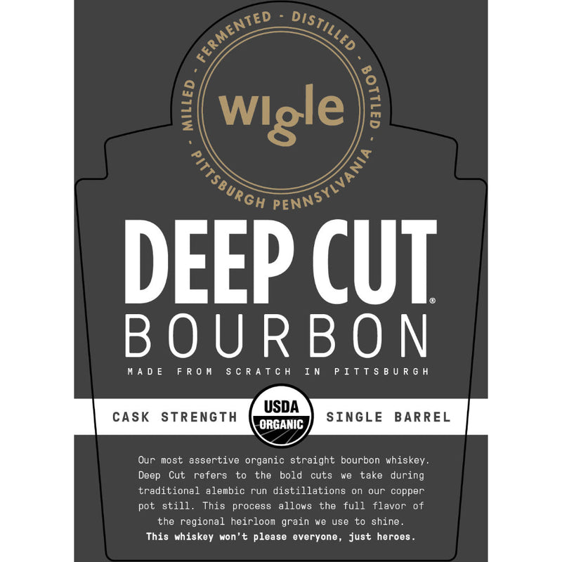 Wigle Deep Cut Straight Bourbon - Goro&