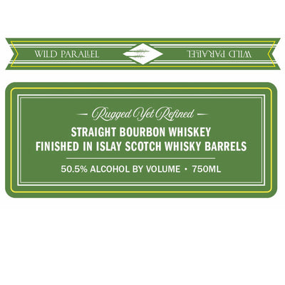 Wild Parallel Rugged Yet Refined Straight Bourbon Finished In Islay Scotch Barrels - Goro's Liquor