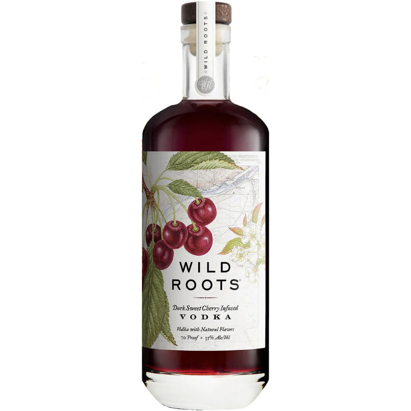Wild Roots Dark Sweet Cherry Infused Vodka - Goro&