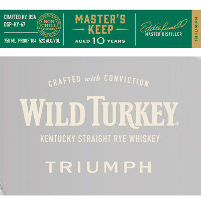 Wild Turkey Master’s Keep Triumph - Goro's Liquor