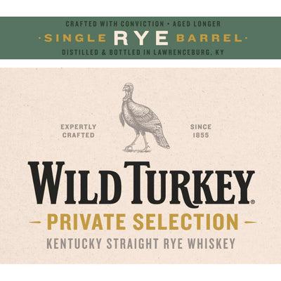 Wild Turkey Private Selection Single Barrel Rye Whiskey - Goro's Liquor