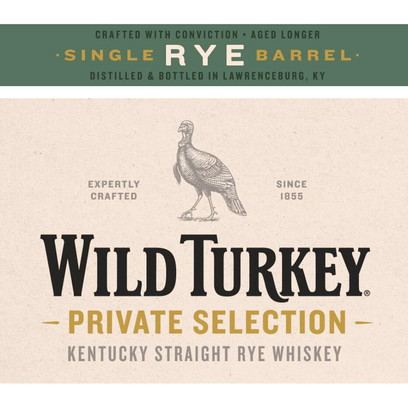 Wild Turkey Private Selection Single Barrel Rye Whiskey - Goro&