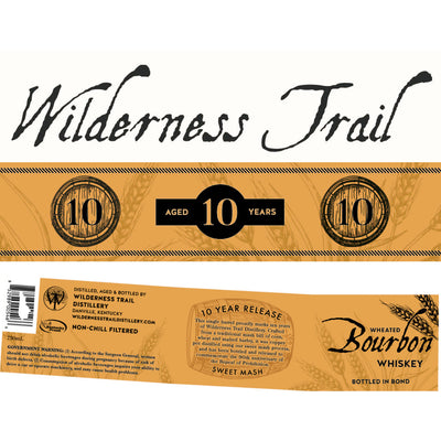 Wilderness Trail 10 Year Old Single Barrel Wheated Bourbon Bourbon Wilderness Trail Distillery   