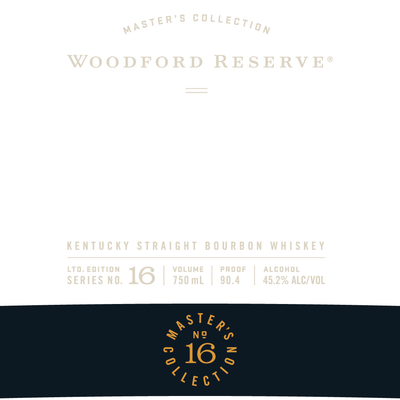 Woodford Reserve Master’s Collection Very Fine Rare No. 16 - Goro's Liquor