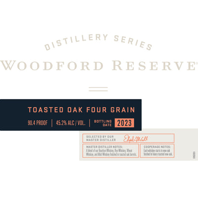 Woodford Reserve Toasted Oak Four Grain 2023 - Goro's Liquor