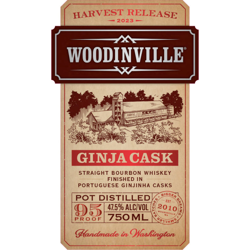 Woodinville Ginja Cask Pot Distilled Bourbon - Goro&