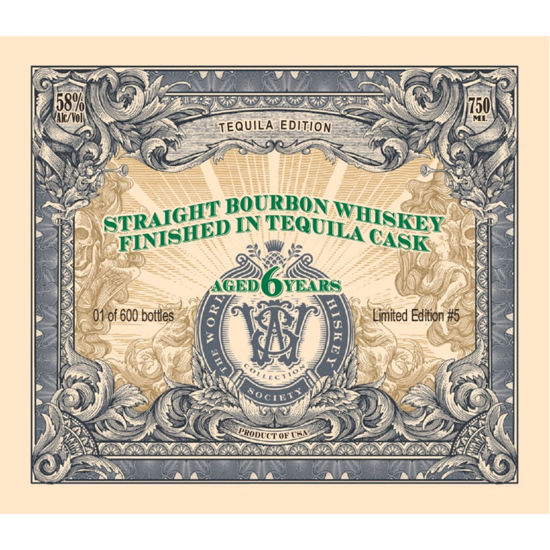 World Whiskey Society Classic Collection Bourbon Finished In Tequila Casks - Goro&