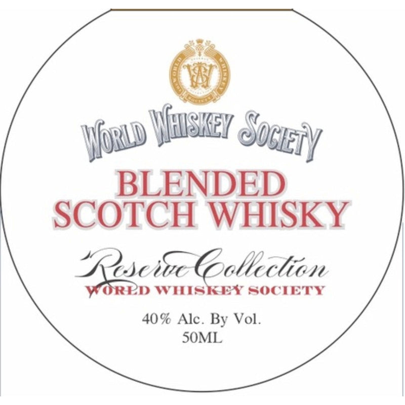 World Whiskey Society Reserve Collection Blended Scotch - Goro&