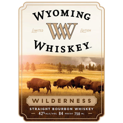 Wyoming Whiskey 5 Year Old Wilderness Straight Bourbon - Goro's Liquor