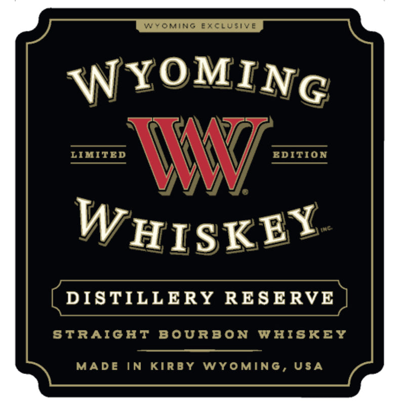 Wyoming Whiskey Distillery Reserve Straight Bourbon - Goro&