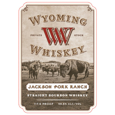 Wyoming Whiskey Jackson Fork Ranch Straight Bourbon - Goro's Liquor