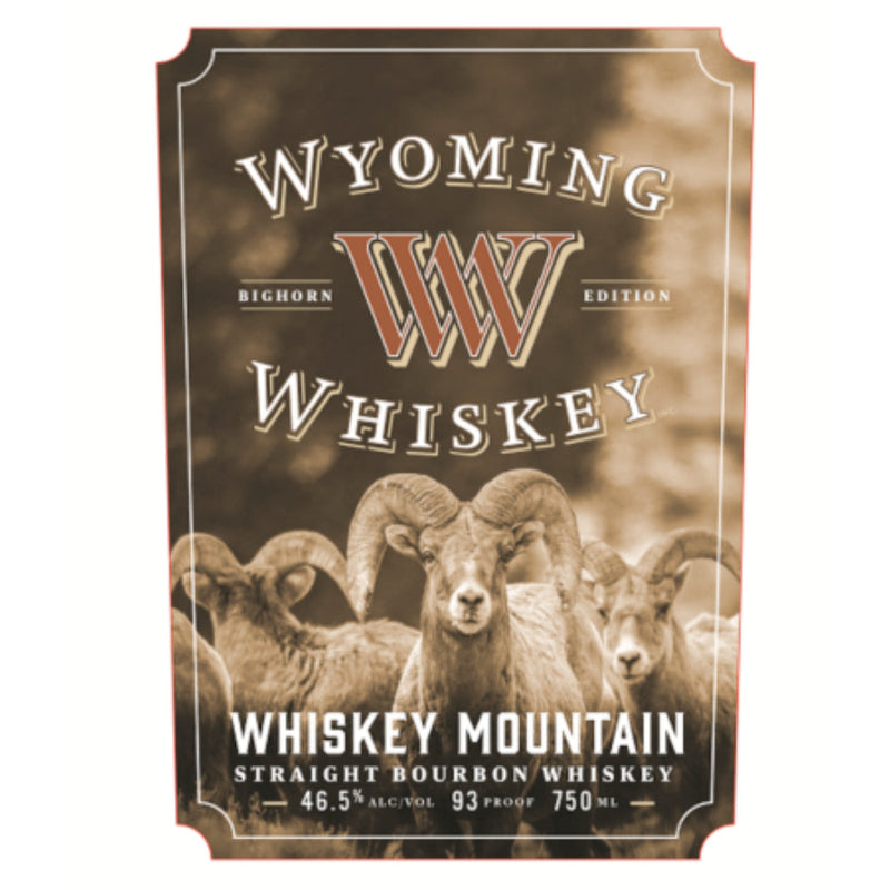 Wyoming Whiskey Mountain Bourbon - Goro&