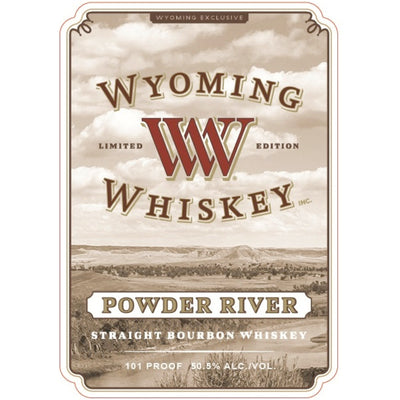 Wyoming Whiskey Powder River Straight Bourbon - Goro's Liquor