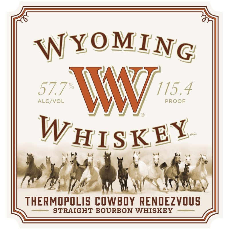 Wyoming Whiskey Thermopolis Cowboy Rendezvous - Goro&