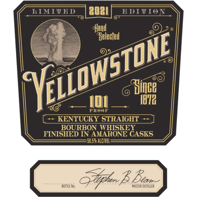 Yellowstone 101 Proof Limited Edition 2021 Finished In Amarone Barrels - Goro&