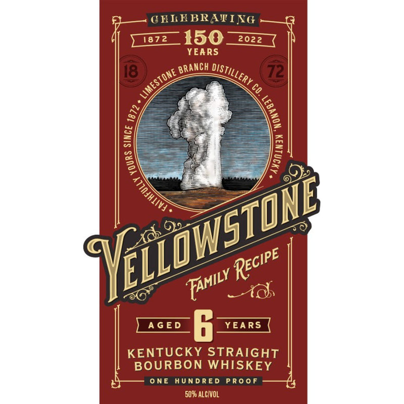 Yellowstone 6 Year Old Family Recipe Kentucky Straight Bourbon - Goro&