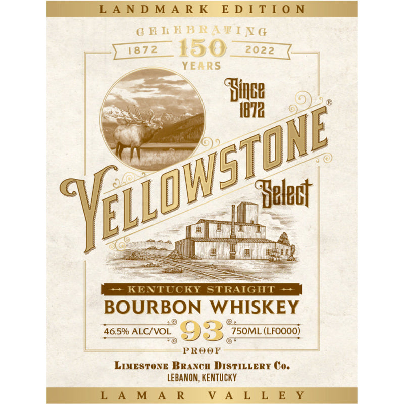 Yellowstone Select Landmark Edition Bourbon Lamar Valley - Goro&