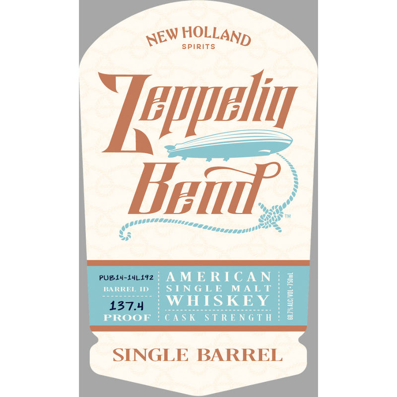 Zeppelin Bend Single Barrel Cask Strength American Single Malt - Goro&