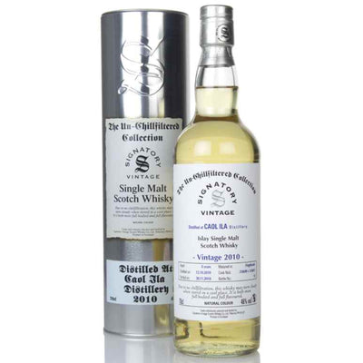 Signatory The Un-Chillfiltered Collection 8 Year Old Caol Ila 2010 - Goro's Liquor