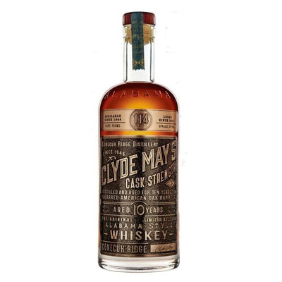 Buy Clyde May's Alabama Style 10 Year Old Cask Strength online from the best online liquor store in the USA.