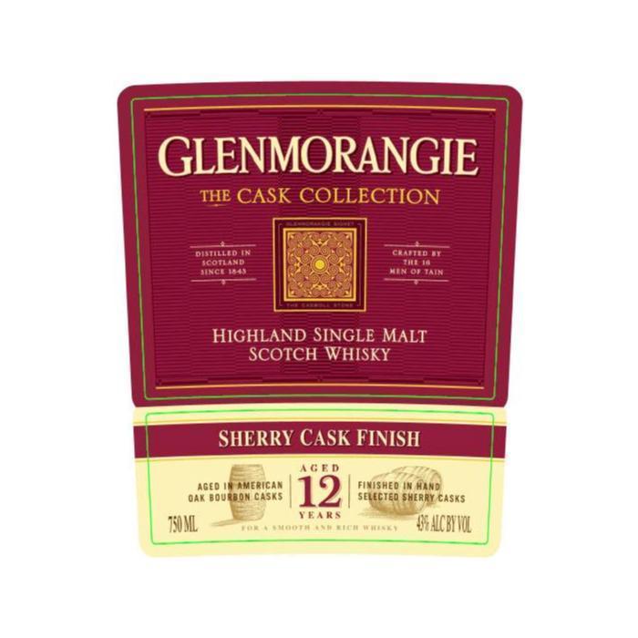 Buy Glenmorangie The Cask Collection 12 Year Old Sherry Cask Finish online from the best online liquor store in the USA.