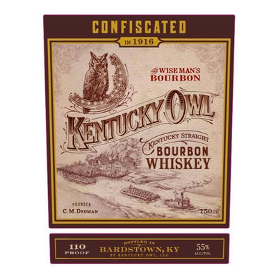 Buy Kentucky Owl Confiscated online from the best online liquor store in the USA.