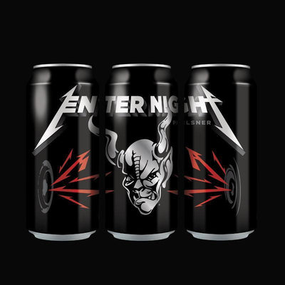 Buy Stone Brewing Enter Night Pilsner By Metallica online from the best online liquor store in the USA.