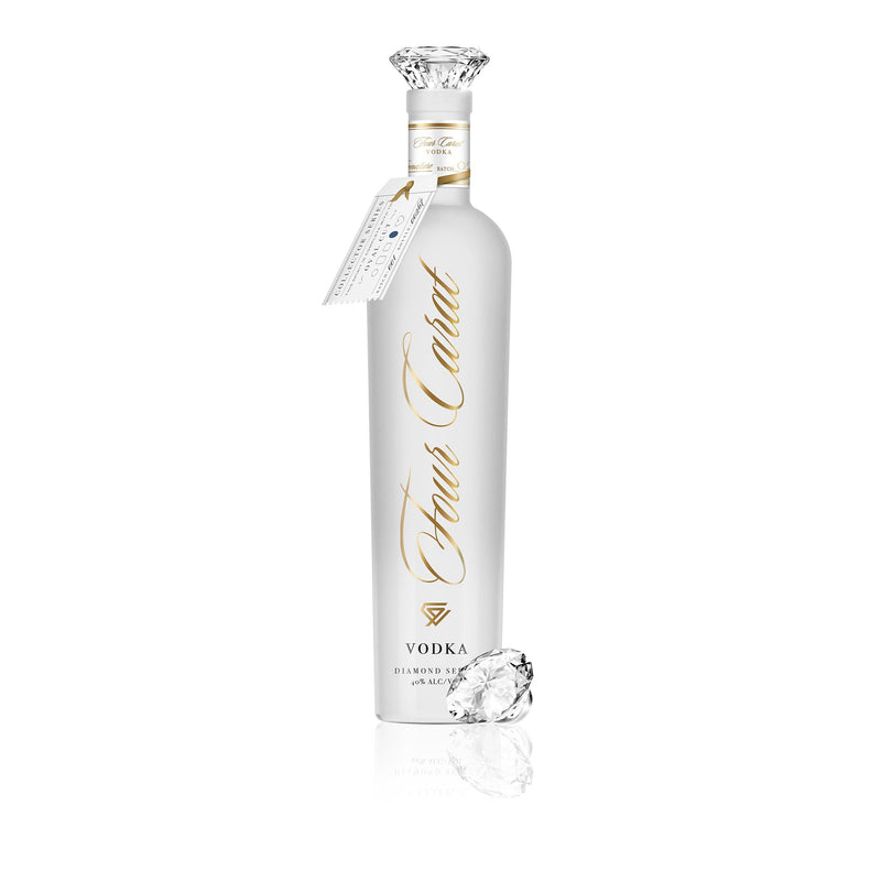 Four Carat Vodka Collectors Edition With Diamond Cut Closure - Goro&