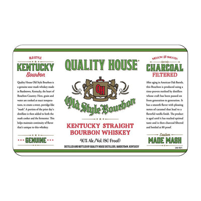 Quality House Kentucky Bourbon - Goro's Liquor