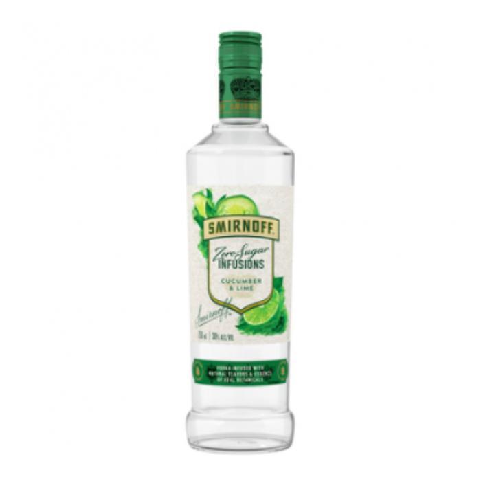 Buy Smirnoff Zero Sugar Infusions Cucumber and Lime online from the best online liquor store in the USA.