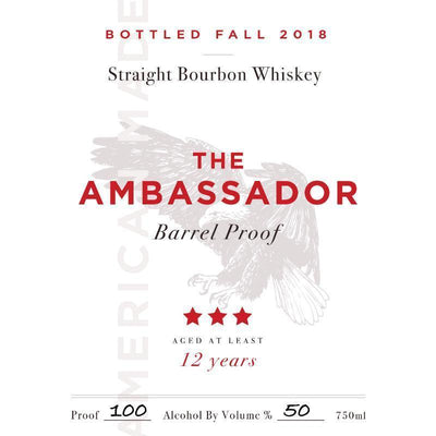 Buy The Ambassador Barrel Proof 12 Year Old online from the best online liquor store in the USA.