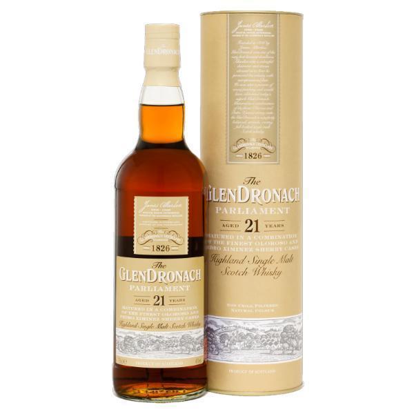 The GlenDronach Parliament 21 Years Old Scotch The Glendronach