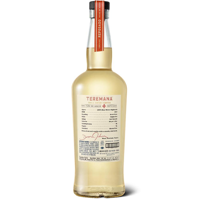 Teremana Tequila Reposado 1 Liter - Goro&